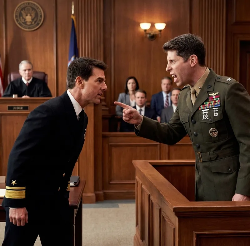 Jessep vs Kaffee courtroom confrontation