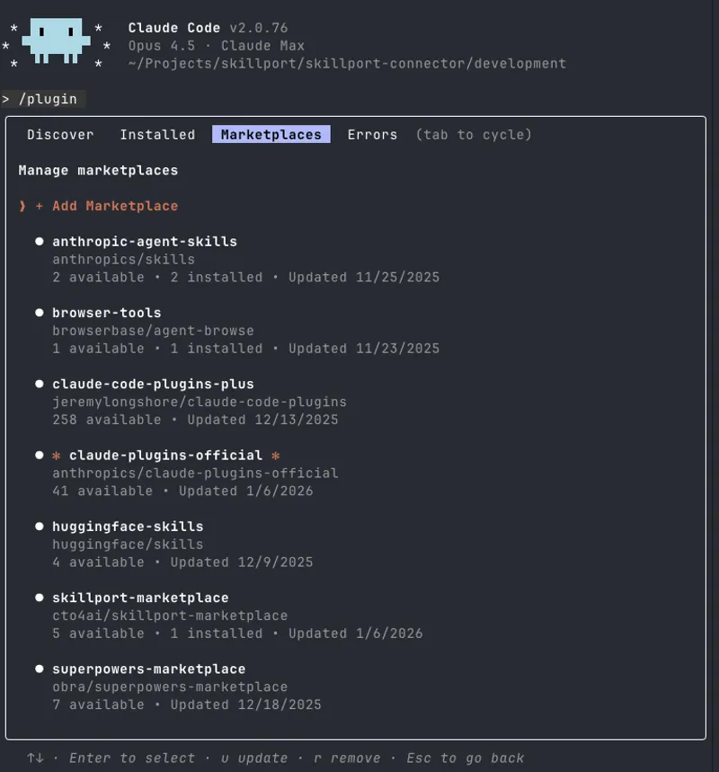 Claude Code Plugin Marketplaces announcement
